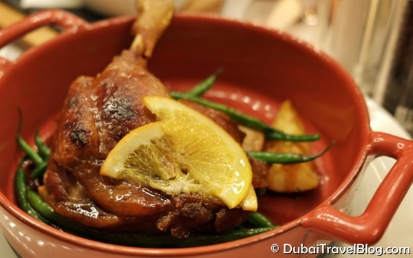 madeleine dubai Confit de Canard