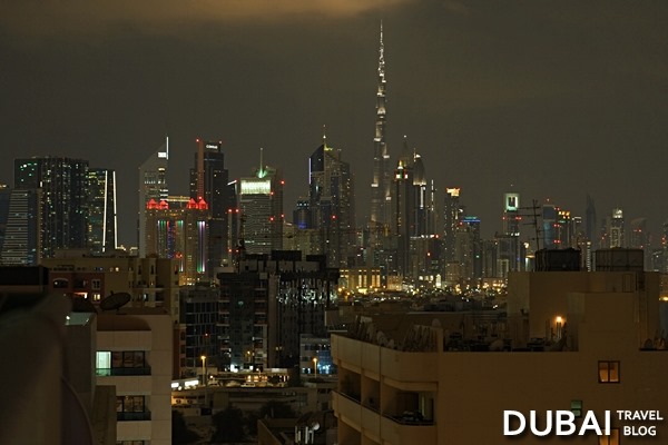 view of dubai skyline