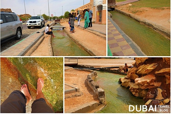 green mubazzarah hot springs