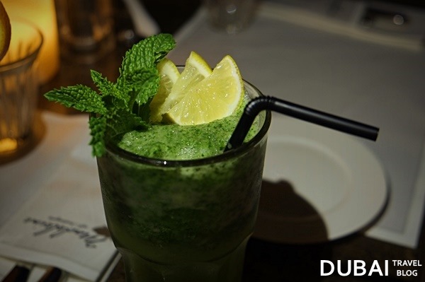 lemon mint drink dubai