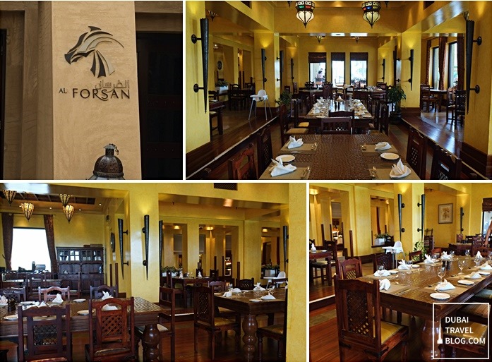 al forsan dining restaurant dubai