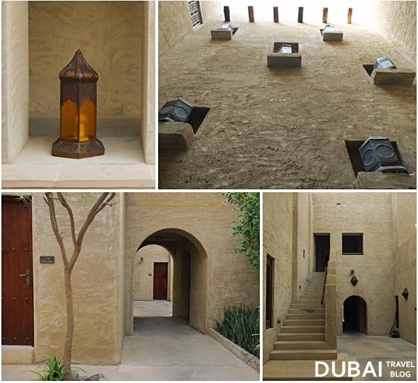 courtyards in bab al shams arabia