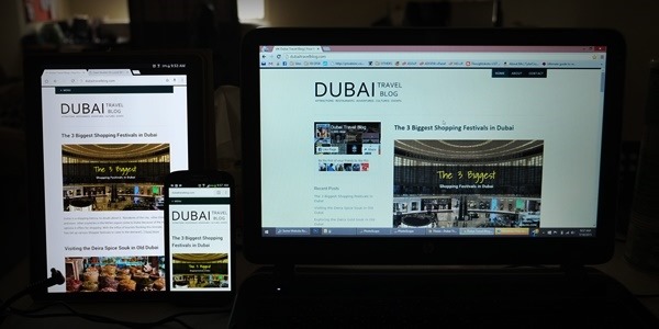 dubai travel blog site page