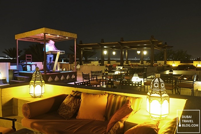 music lounge bab al shams resort