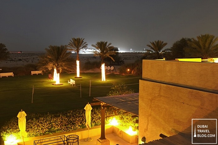 night shots in bab al shams dubai