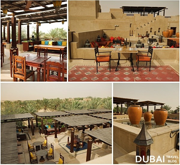 restaurants in bab al shams rooftop