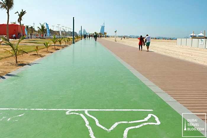 running track jumeirah beach