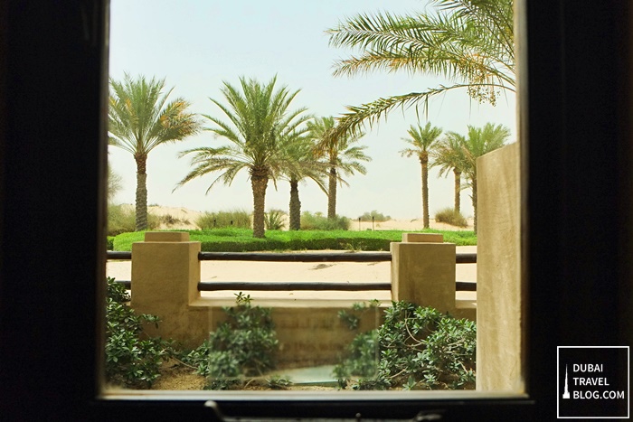view from hotel room bab al shams