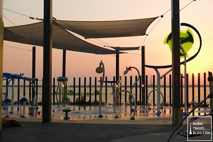 splash pad at the beach jbr