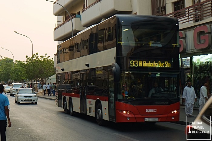 bus dubai satwa