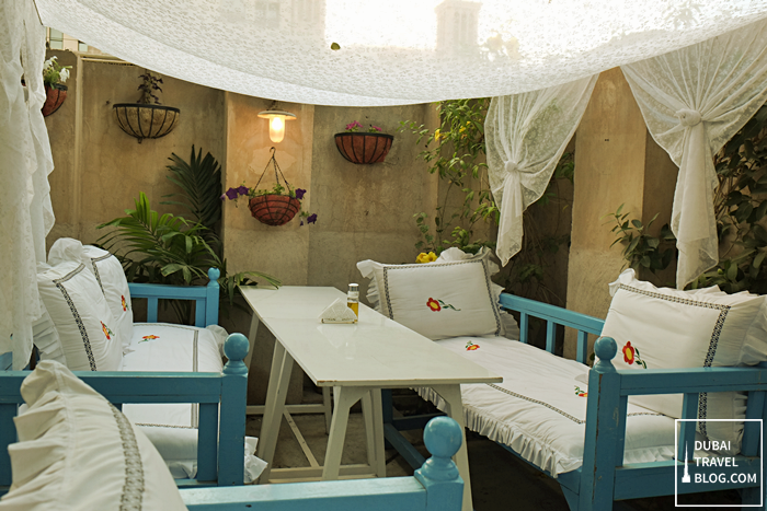 Arabian Tea House Outdoor Cafe in Al Bastakiya | Dubai ...