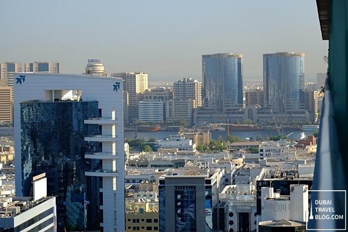 dubai creek zoomed view