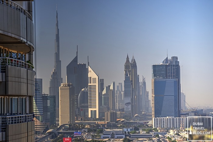 dubai skyline from burjuman arjaan