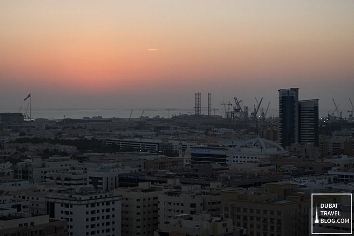 sunset old dubai