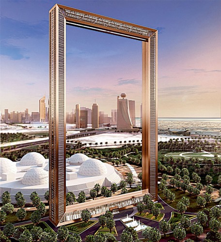 the dubai frame