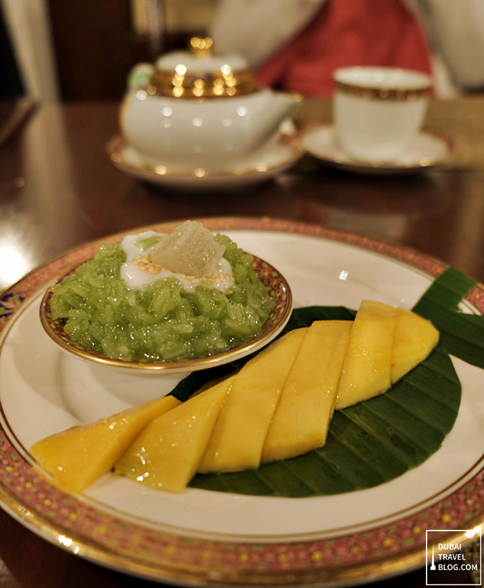 benjarong mango sticky rice