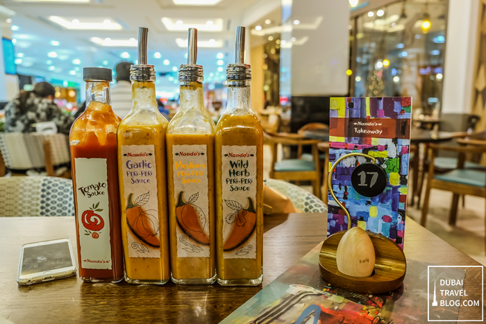 nandos sauce deira city centre