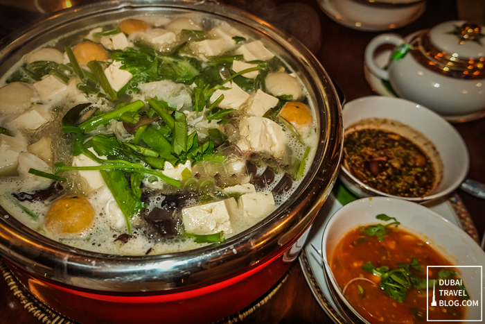 vegetable hotpot benjarong