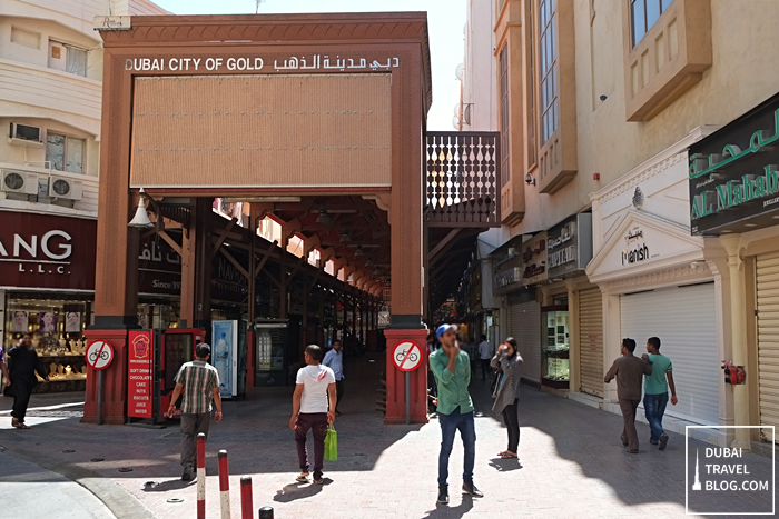 deira gold souk entrance