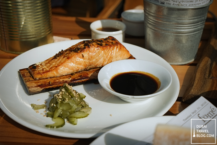 fume downtown dubai - smoked norweigan salmon