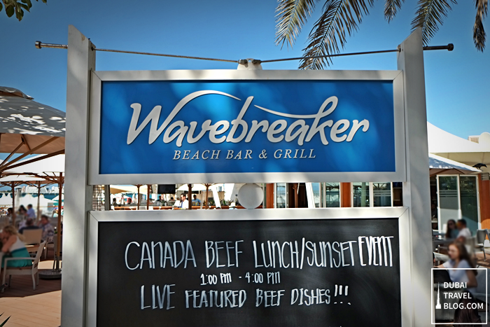 wavebreaker beach bar grill dubai