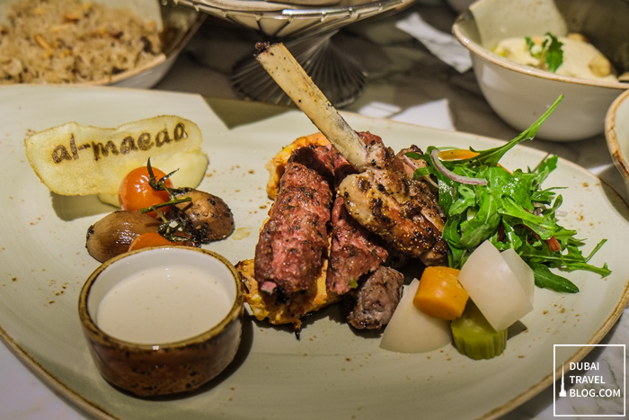 arabic mix grill - al maeda restaurant