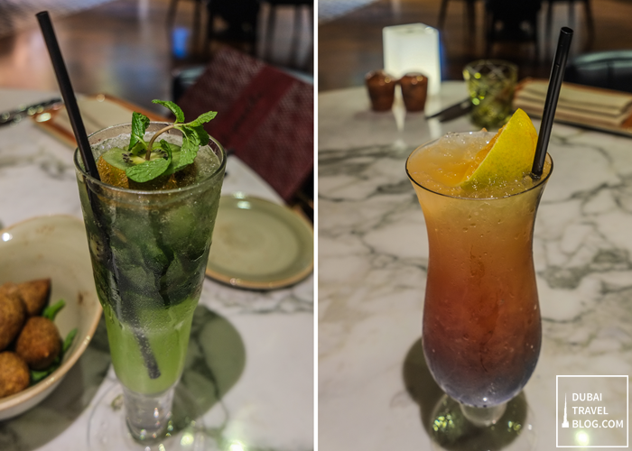 drinks at al maeda doubletree by hilton JBR