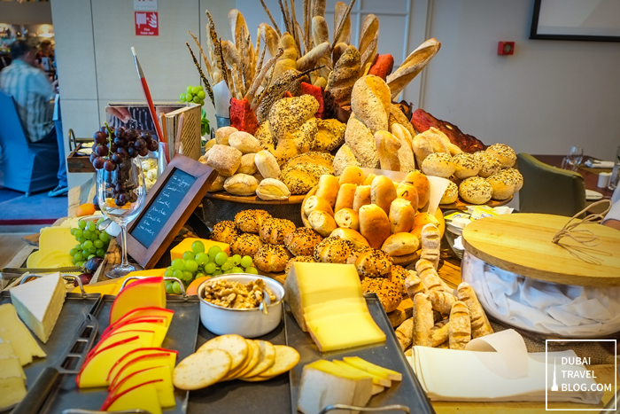 movenpick bread and cheese station