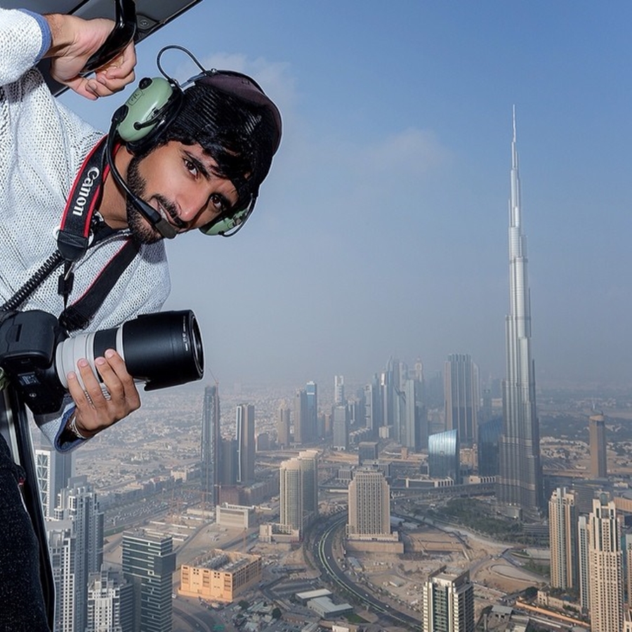 Sheikh Hamdan Helicopter