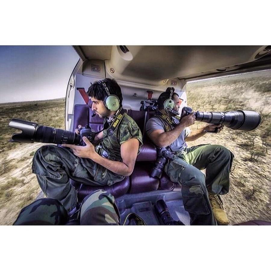 Sheikh Hamdan Shooting From Above