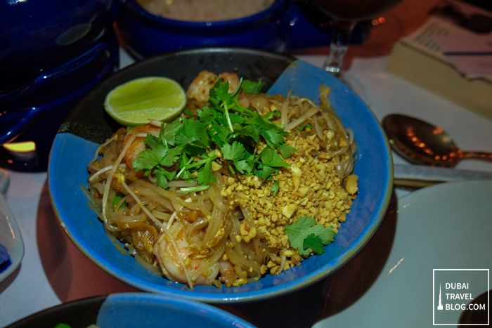 pad thai noodles blue elephant dubai