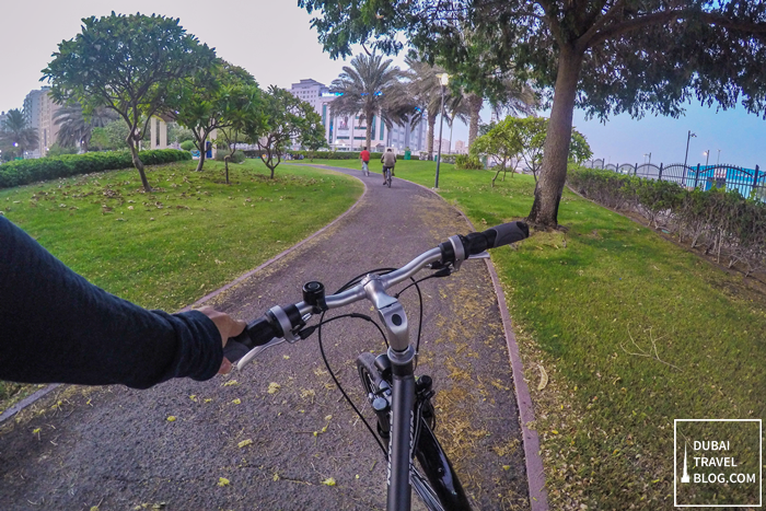 biking in dubai