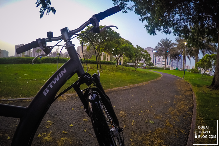 cycling al nahda pond park