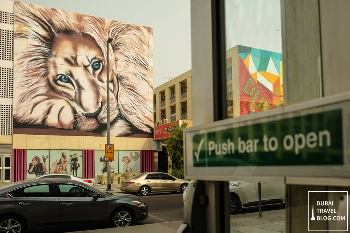 lion painting karama