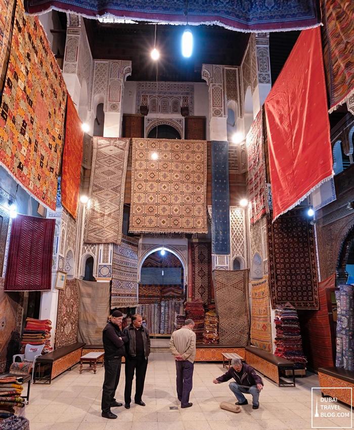 carpet store in fez morocco