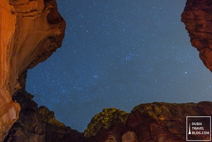 petra starry night jordan