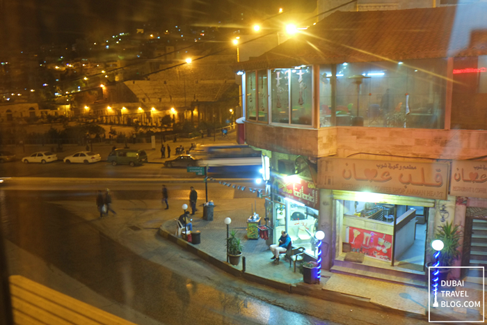 view from our window amman pasha hotel