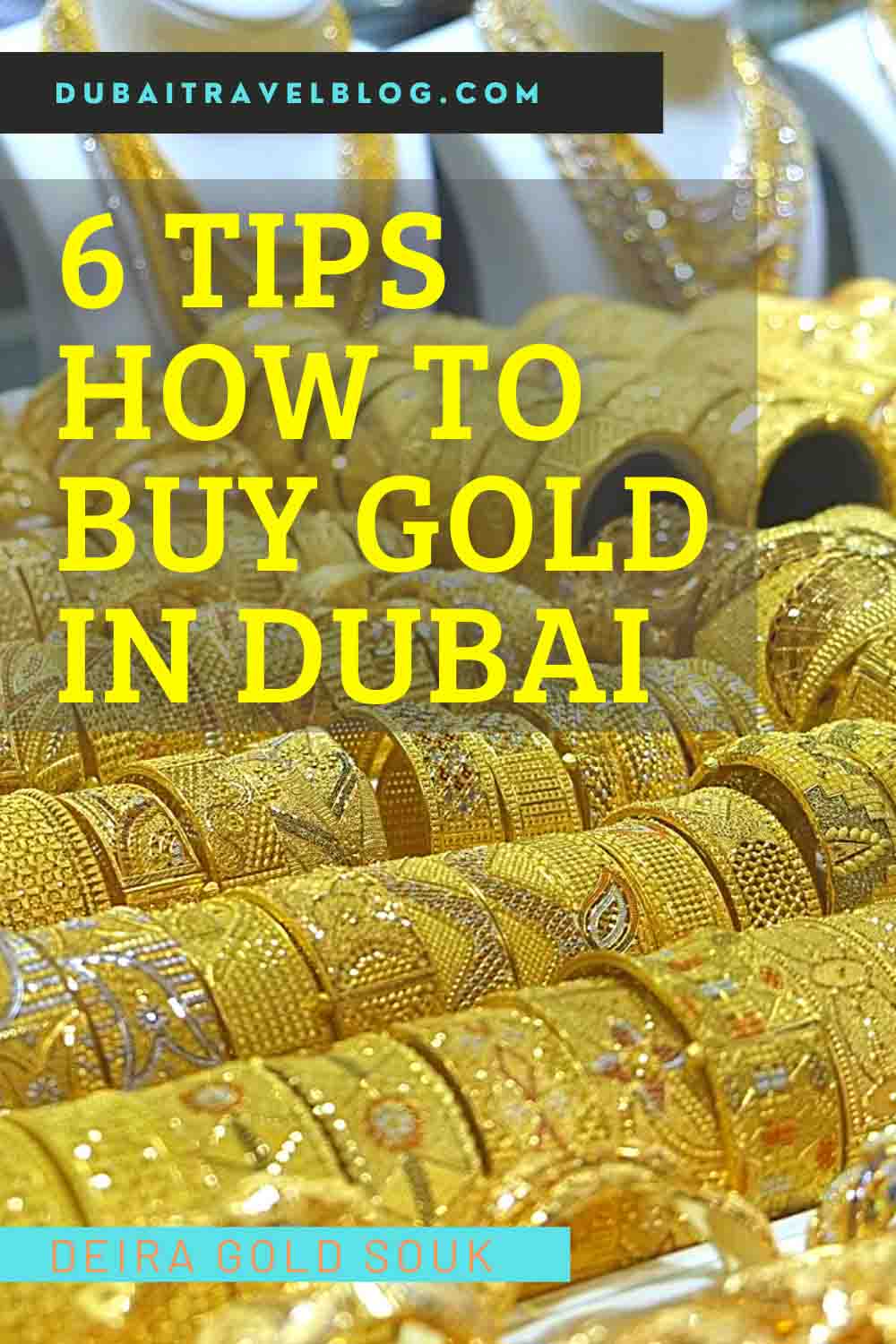 Gold Souk Dubai tips