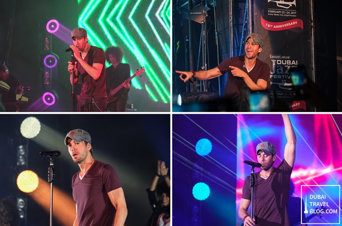 enrique iglesias in dubai