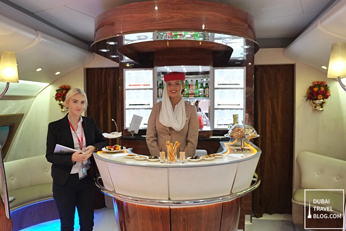 Emirates A380 Lounge replica