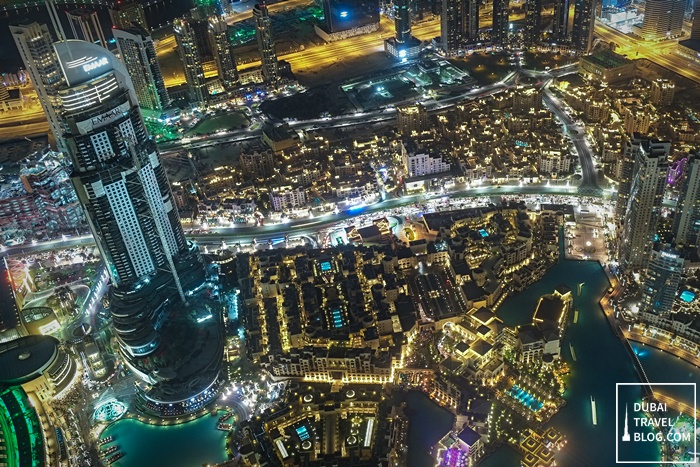 10 Photos Of Dubai At Night From Burj