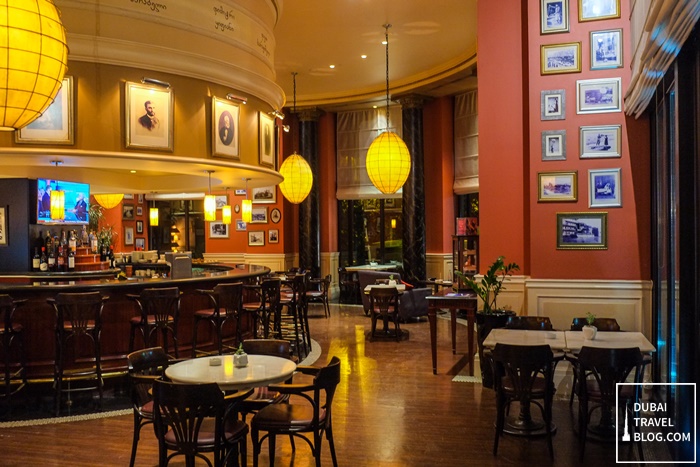 parnas cafe restaurant lounge tbilis marriott
