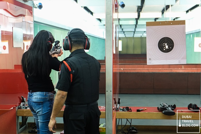 sharjah gun shooting practice