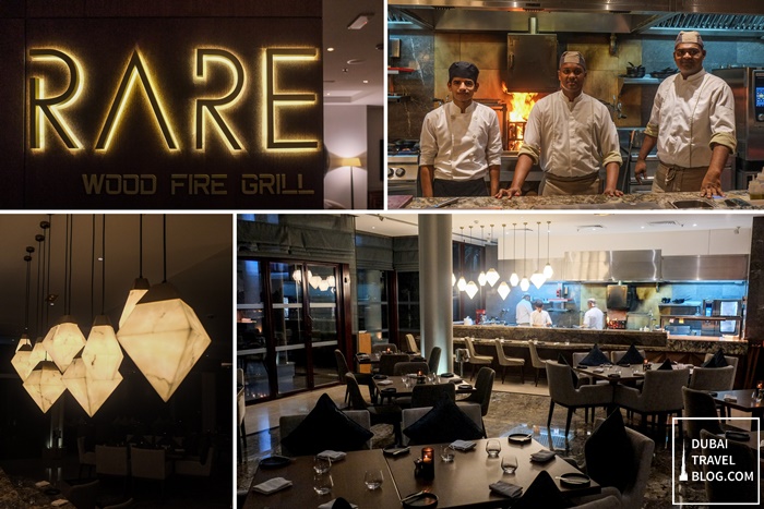 RARE wood fire grill restaurant dubai