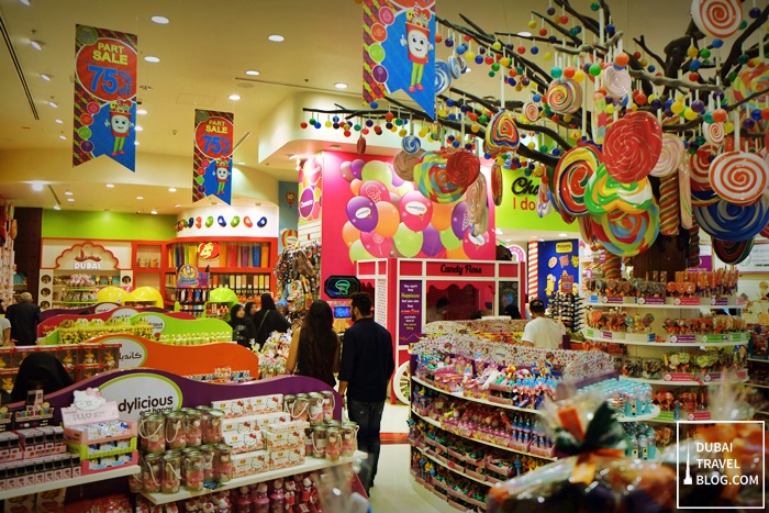 Candylicious Candy Store In Dubai Mall In Downtown Dubai,