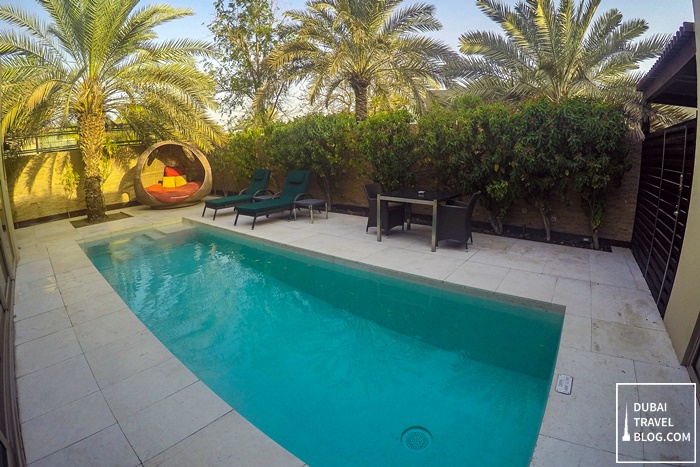 private pool villa residence desert palm dubai