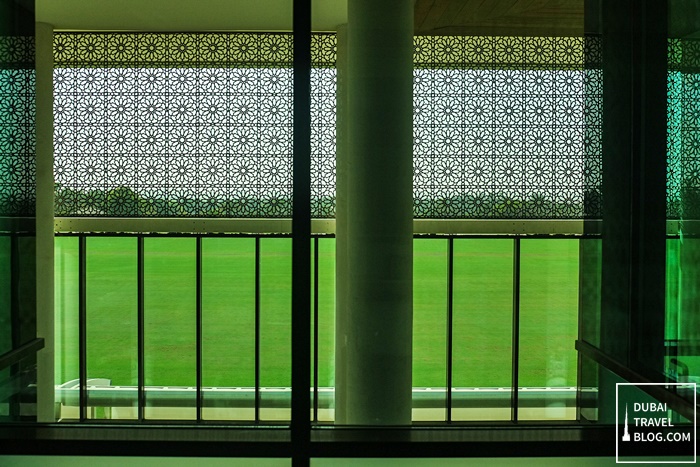 view from window desert palm dubai