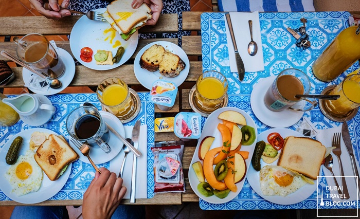 breakfast rome italy al ponte del papa