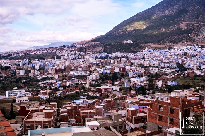 chefchaouen in rif mountains morocco