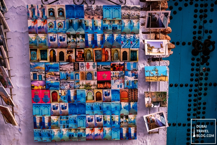 fridge magnet chefchaouen morocco